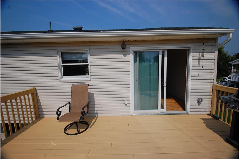 Sliders To Wood Deck