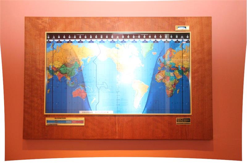 The Geochron allows any observer to determine what time it is anywhere in the world! Track your friends & family who travel.