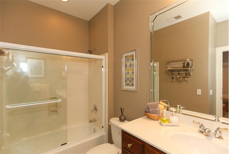 En-suite bathroom #2 has a tub/shower