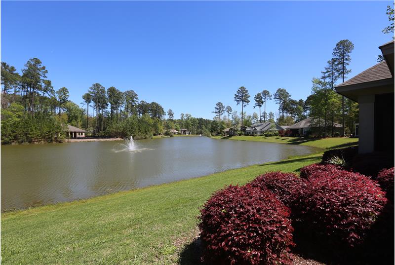 View of the long lagoon from the side of the home.  Come to see it and you will want to buy it!!