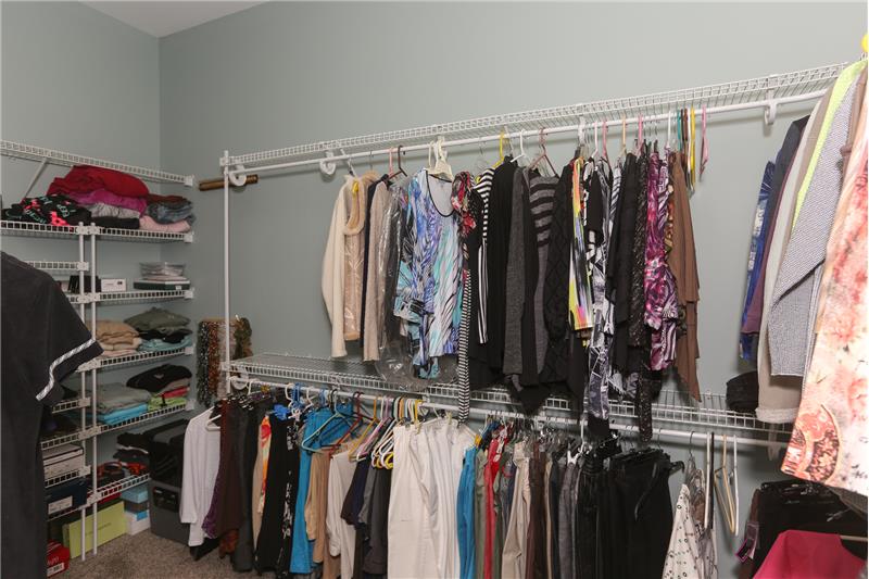 This does not begin to show how large the Owner's bedroom closet really is.