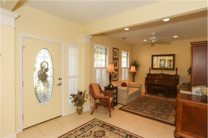 Foyer view of office