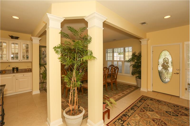 Foyer view