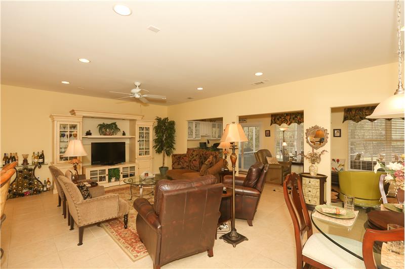 Open floor plan