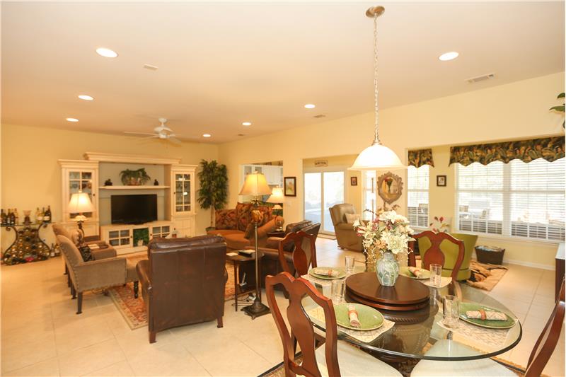 Open floor plan