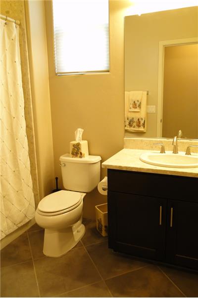 Guest Bath with upgraded features