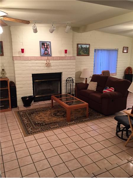 Bonus Family Room with Fireplace