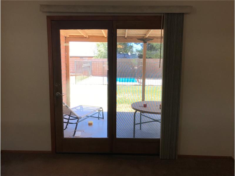 French Doors to Covered Patio