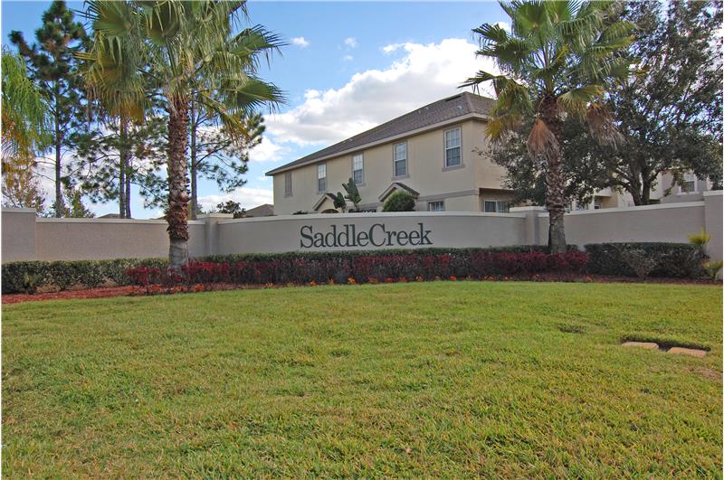 Saddle Creek Manor TH Community Signage