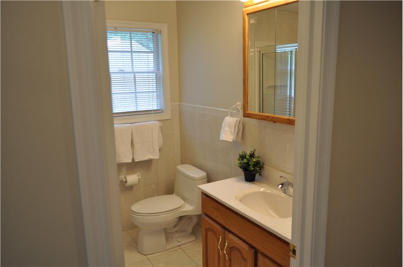 Full Bathroom for the In-Law quarters off living room