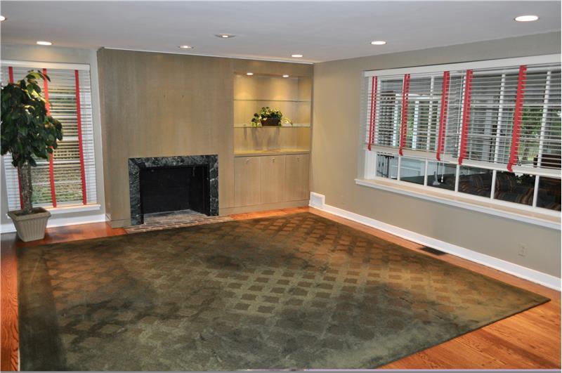 Formal Living Room with Fireplace