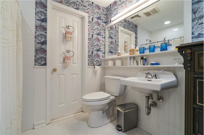 Lower Level Bathroom. ADA Compliant Home Lower Merion