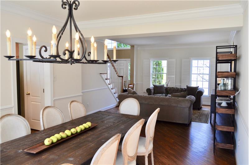 Dining room for large gatherings of friends and family!