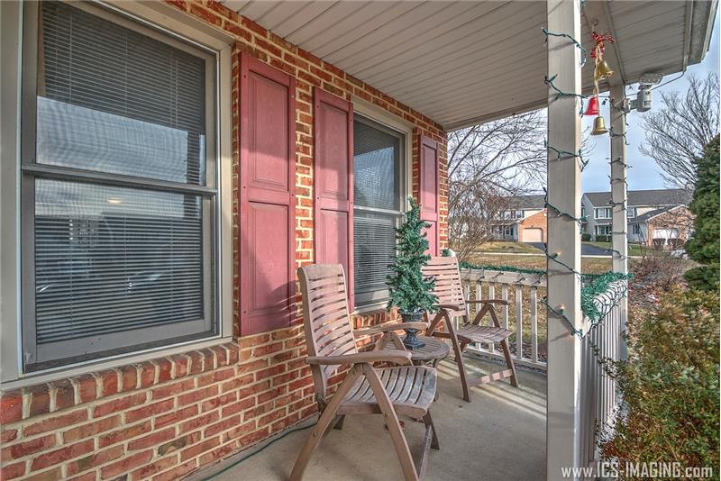 Enjoy The Covered Front Porch