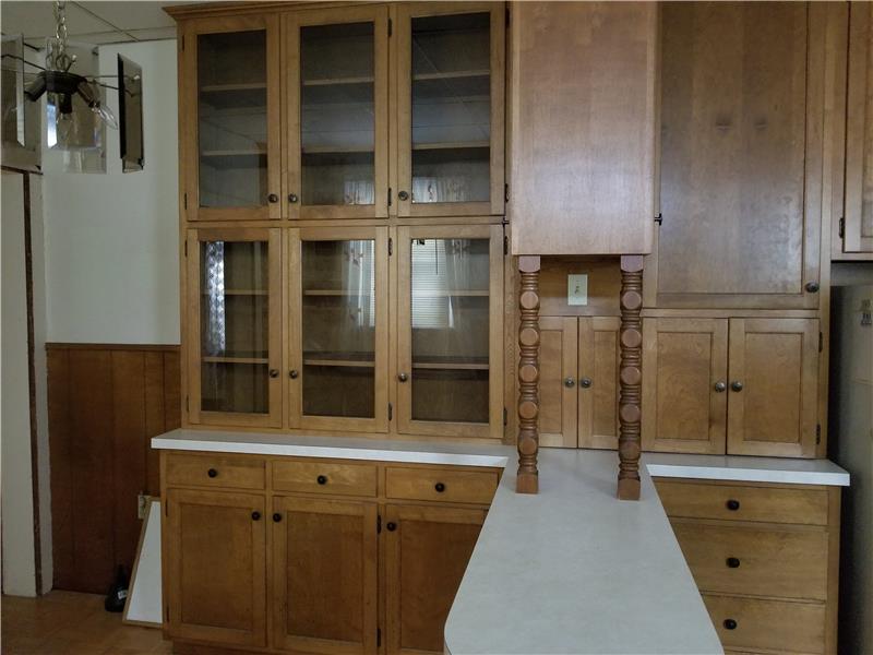 Large Eat In Kitchen with Built Ins
