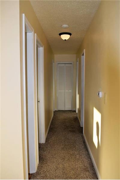 Hallway leading to the bedrooms