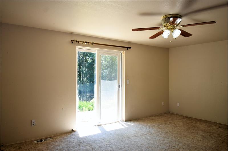 Another view of the pond from the master bedroom!