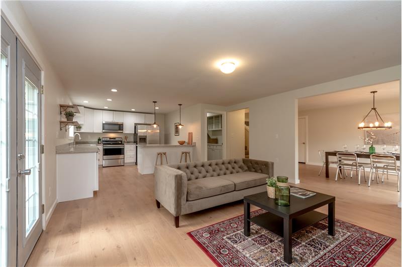 open floor plan