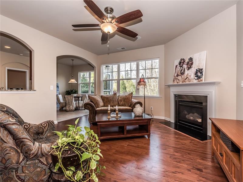 11312 Ardrey Crest Drive: Great room provides great flow for daily living and for entertaining.