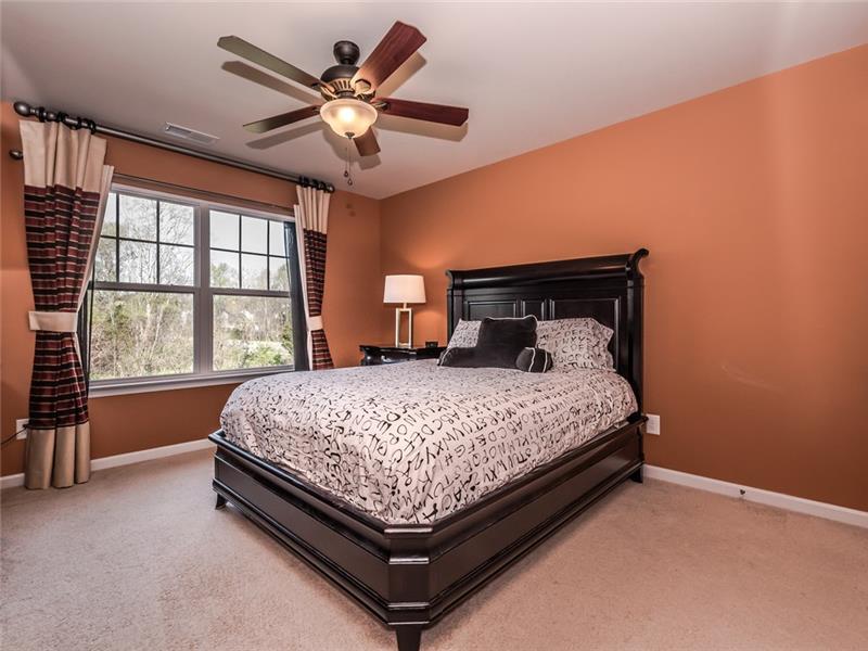 11312 Ardrey Crest Drive: One of three additional bedrooms on second floor of home.