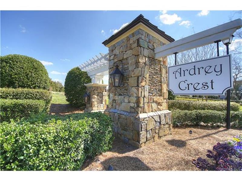 11312 Ardrey Crest Drive: Entrance to Ardrey Crest community in Ballantyne.