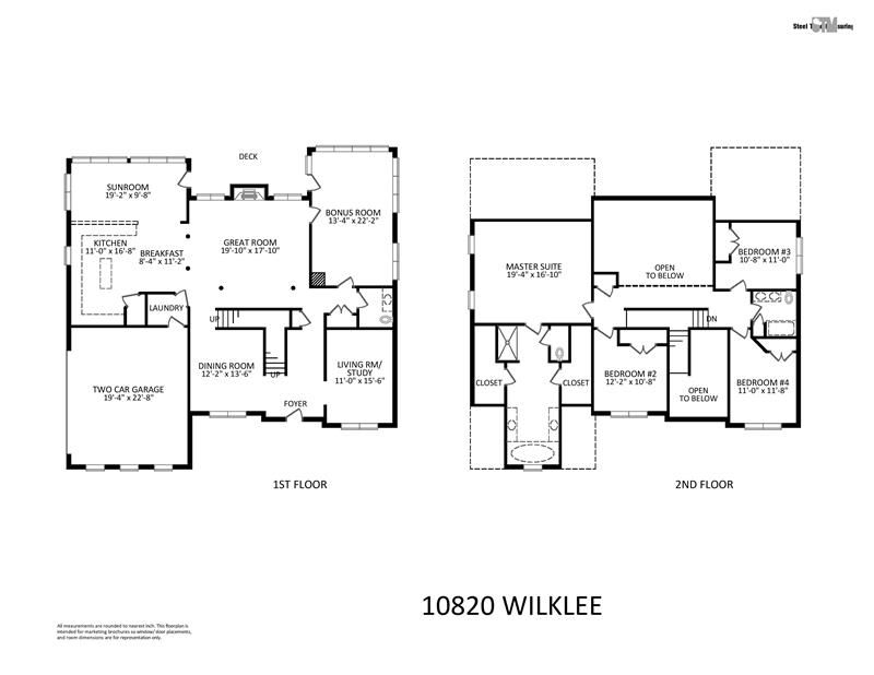 Floor Plan 10820 Wilklee Drive