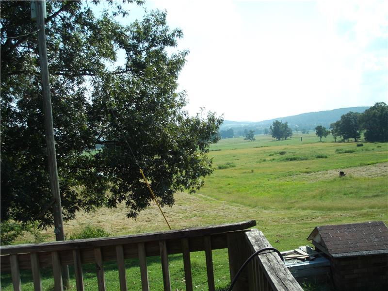 View from the deck to the north