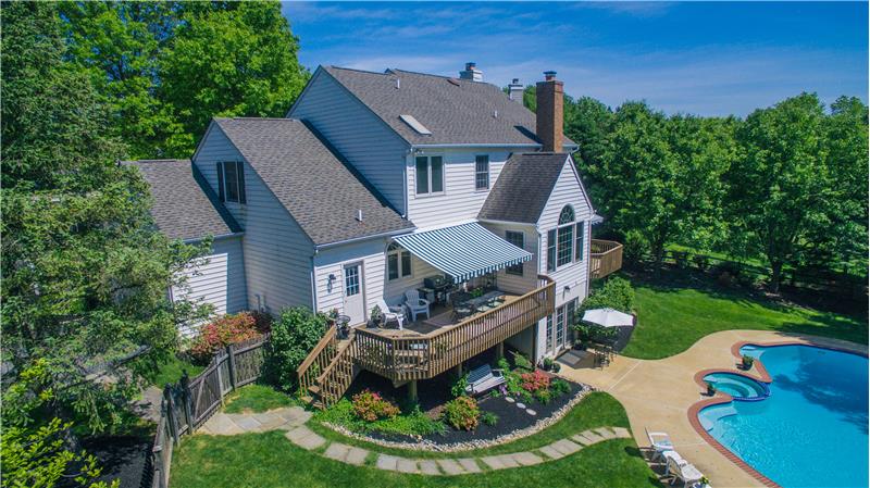1708 Adler Lane Aerial Rear