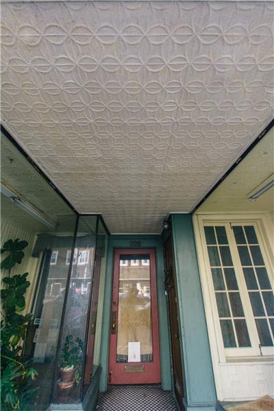 108 E Main Street Entry Ceiling
