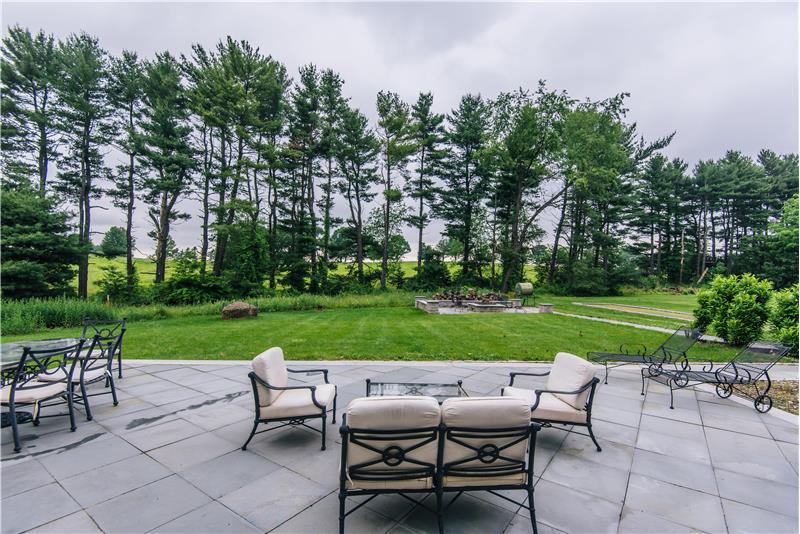 545 Gulph Road Back Patio with Views of Valley Forge National Park