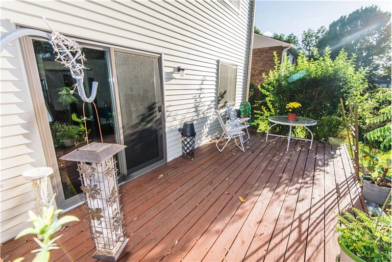207 Chase Road, Chesterbrook Back Deck