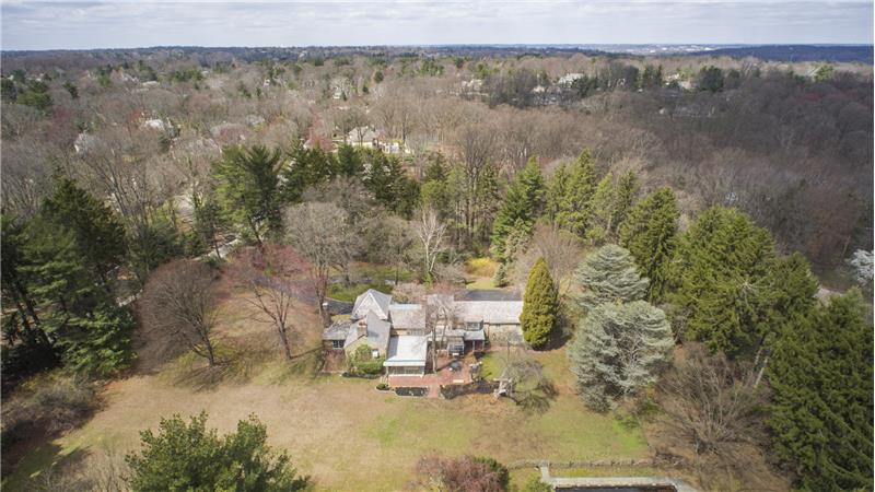 205 Maple Hill Road Drone View