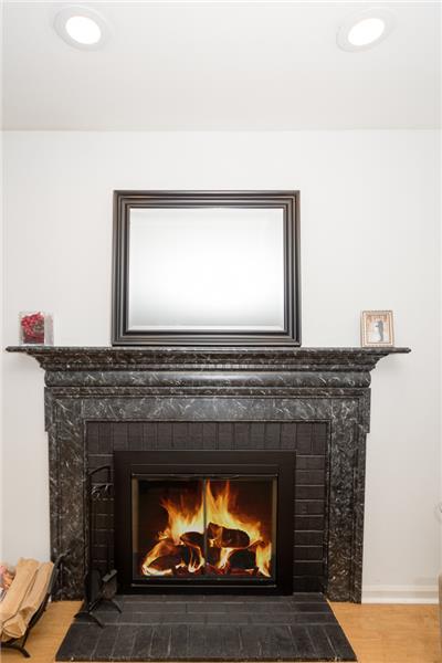 635 Coates Lane Fireplace