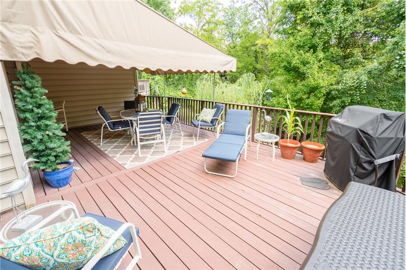 221 Excalibur Drive Deck with Awning