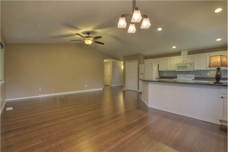 Large, inviting Great room, allows a easy flow. Where would you like to spend your time?
