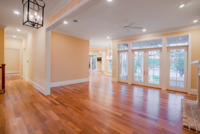 Foyer, Hallway, and Living Room