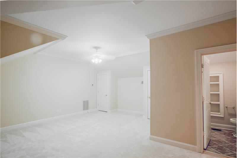 Guest suite above garage.