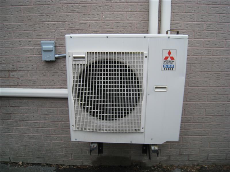 Electric Heat Pump Heating and Cooling System