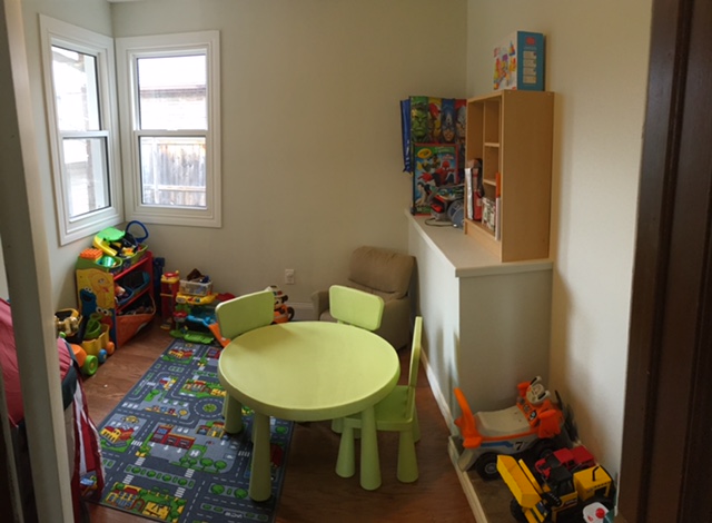 1st Bedroom, Currently Used as Kid's Playroom