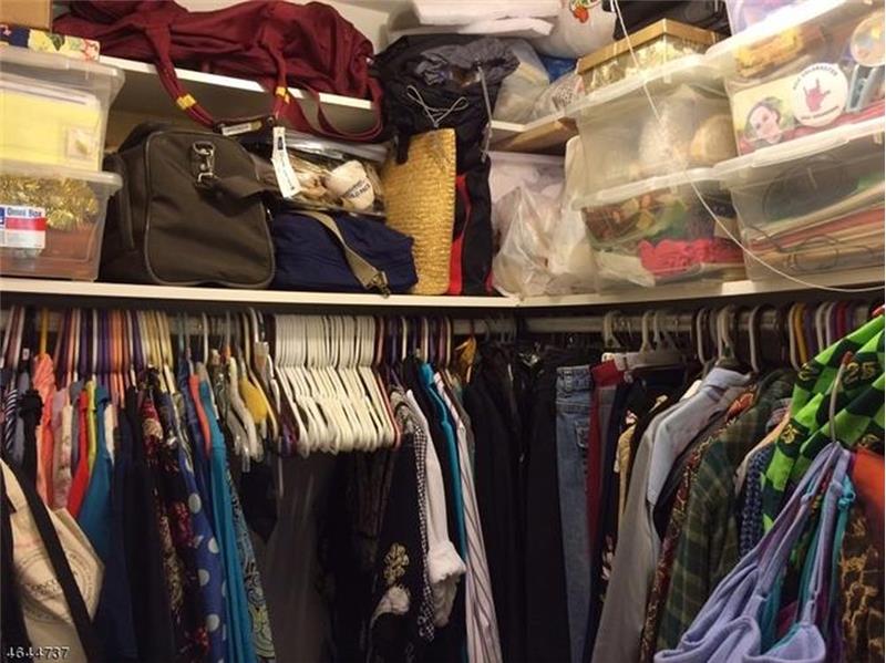 Master walk-in closet