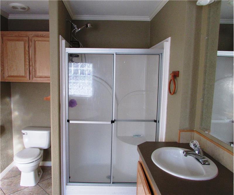 Walk in shower