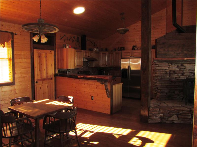 Notice the natural light in this home- Skylights!