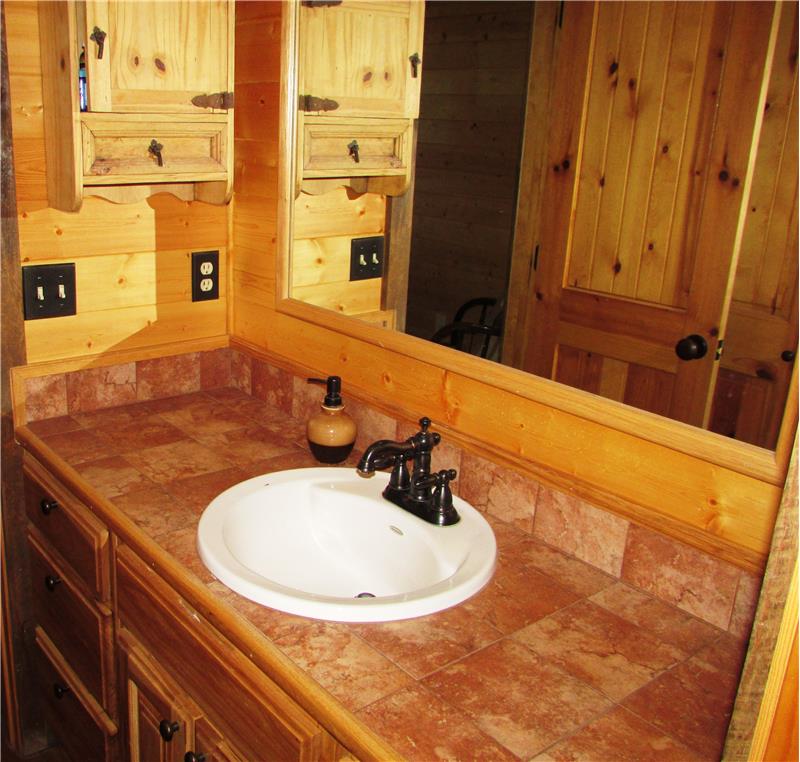 Owners suite bathroom.