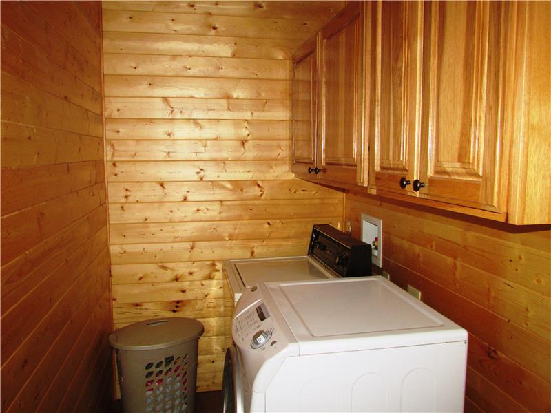 THIS IS A BONUS. Not many homes out here have laundry facilities. Here you have it.
