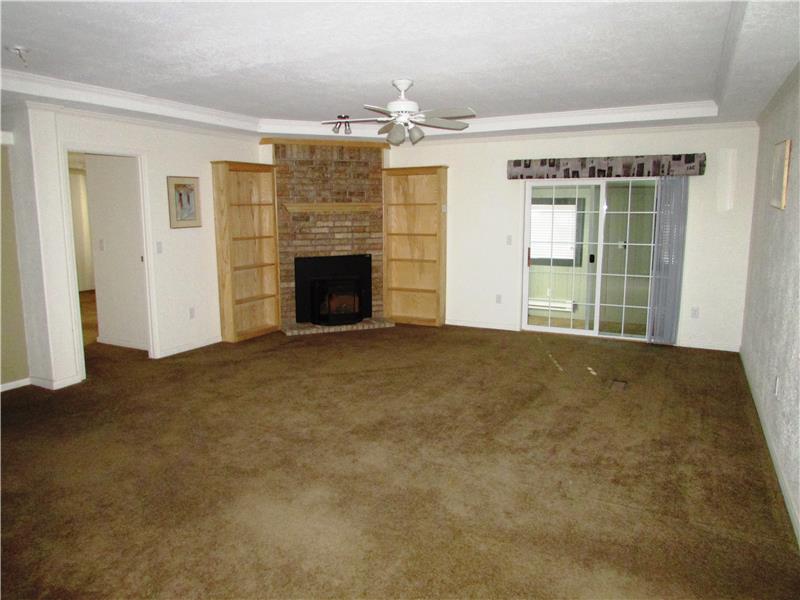 Living Room with a sun room