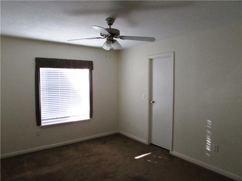 Bedroom 2 with good sized closet space