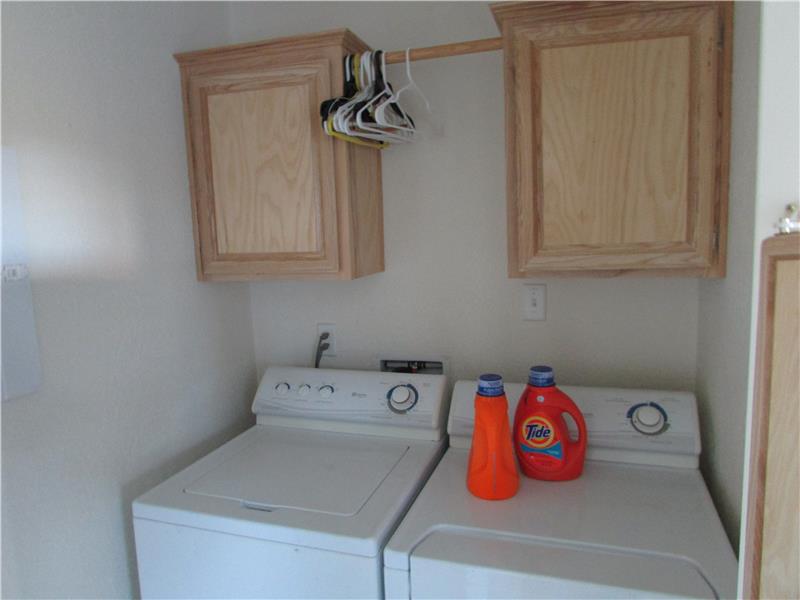 You also have a laundry room in your guest house