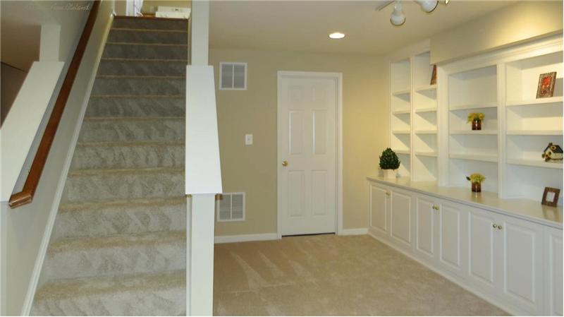 Basement Staircase/Door to Unfinished Area