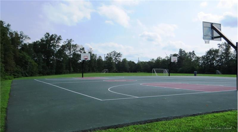 Basketball Court at Braemar Park