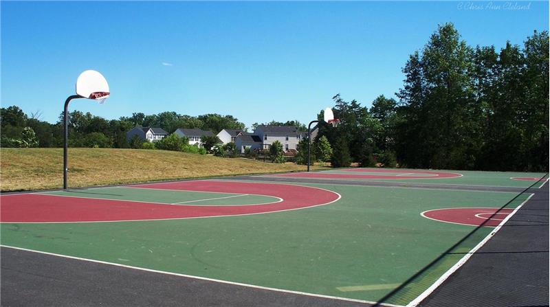 Basketball Courts at Clareybrook Park
